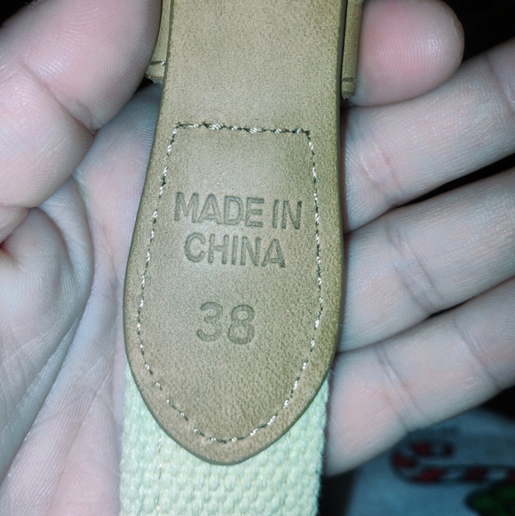 Guy Harvey Tan Belt with Blue Marlin Embroidery Sz 38 - Picture 3 of 4